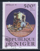 Niger 1983 Mi# 830 Used - Short Set - Apollo 11 / Space - Afrika