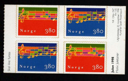 1998 Christmas Stamp Number NO 1209a AFA NO HS1295-1296 Xx MNH - Unused Stamps