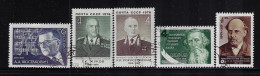 RUSSIA  1976  SCOTT #4486-4488,4494,4498  USED - Usados