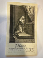 Kopergravure Sainte Magne Martyr Graveur Harrewyn Avignon - Collections