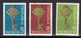 3 Timbres Europa **  CEPT  Portugal Année 1968   N° 1032 - 1033 - 1034 - 1968