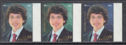 2011 Jordan Prince Hussein  Complete Set Of 3 MNH - Jordanien