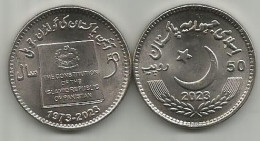 Pakistan 50 Rupees 2023.  Km#89 Golden Jubilee Of The Constitution  UNC - Pakistan