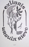 EX LIBRIS ERICH AULITZKY Per URSULA RIEVE L27bis-F02 EXLIBRIS Opus 14 GRANDE FORMATO - Exlibris