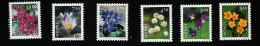 1998 Flowers Michel NO 1269 - 1274 Stamp Number NO 1182 - 1187 Yvert Et Tellier NO 1226 - 1231 Xx MNH - Ungebraucht