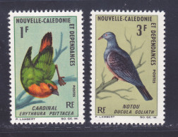 NOUVELLE CALEDONIE N°  330 & 331 ** MNH Neufs Sans Charnière, TB (D7469) Oiseaux - 1966 - Neufs