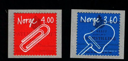 1999 Inventions Michel NO 1299 - 1300 Stamp Number NO 1213 - 1214 Yvert Et Tellier NO 1261 - 1262 Xx MNH - Ungebraucht