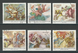 Österreich Mi 1278-83 O - Usados