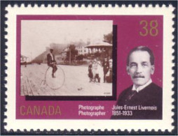 Canada Photographie Jules-Ernest Livernois Bicycle 19e Photography MNH ** Neuf SC (C12-40b) - Fotografía