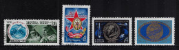 RUSSIA  1976-77  SCOTT #4537-4540  USED - Usati