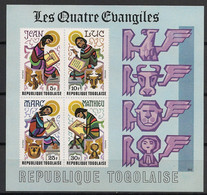 TOGO - 1978 - Bloc Feuillet BF N°YT. 115 - Les 4 évangiles - Neuf Luxe ** / MNH / Postfrisch - Togo (1960-...)