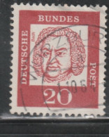 4ALLEMAGNE  181 // YVERT 225 // 1961-64 - Oblitérés