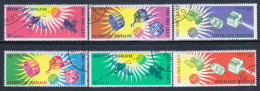 Togo 1964 Mi# 446-451 A Used - Intl. Quiet Sun Year / Space Satellites - Togo (1960-...)