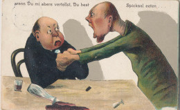 Gest. 6 AK's Einer Humoristischen Serie In Plattdeutsch 1905, Ecken Best. - Humor