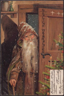 Gest. Fröhliche Weihnachten Weihnachtsmann Sign. Mailick 1904 - Altri & Non Classificati