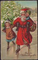 Gest. Weihnachten Weihnachtsmann 1931 - Altri & Non Classificati