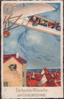Gest. Geburtstag Flugzeug 1930 - Altri & Non Classificati