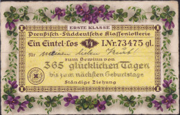 * Glückwunsch Ein Eintel-Los 1931 - Altri & Non Classificati