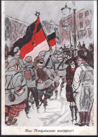 * Reichsbanner Mit Judenstern Judaika, Verlag Zeitlupe Karte 4 - Jewish