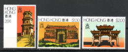 China Chine : (19) 1980 Hong Kong - Architecture Rurale SG387/9** - Autres & Non Classés