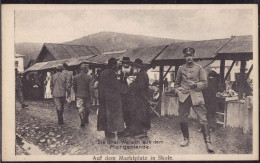 * Juden Auf Dem Marktplatz In Skole 1917 - Giudaismo