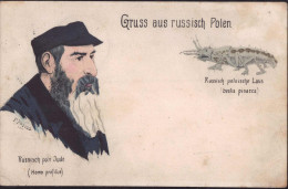 Gest. Russich Polnischer Jude, Feldpost 1915 - Giudaismo