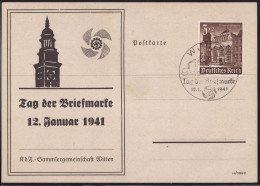 Gest. Witten Briefmarkenausstellung 1941 SST - Briefmarken (Abbildungen)