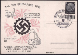 Gest. Wiener Neustadt Briefmarkenausstellung 1941 SST - Stamps (pictures)