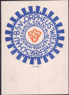 Gest. Wien Briefmarkenausstellung Orpheus 1936 Sign. Juraschek SST - Timbres (représentations)