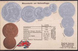 * Münzen Hongkong Prägekarte - Monedas (representaciones)