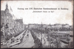 Gest. Hamburg Bundesschießen 1909, Min. Best. - Shooting (Weapons)