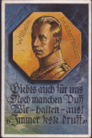 Gest. Kornprinz Wilhelm Von Preussen, Patriotik, Feldpost 1916 - Personnages Historiques