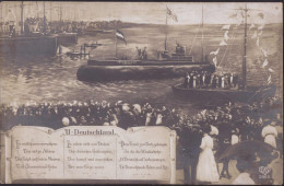 Gest. U-Boot Deutschland, Feldpost 1916 - Submarines