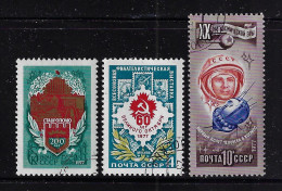 RUSSIA  1977  SCOTT #4587-4589 USED - Usati