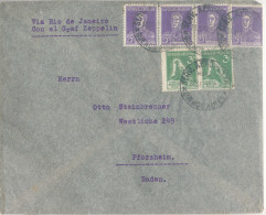 Gest., Brief Zeppelin LZ 127 1932 Brief Argentinische Post, Sieger 191 - Dirigeables