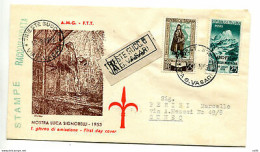 Trieste A - Signorelli Su Busta FDC Racc. - Mint/hinged