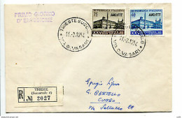 Trieste A - Patti Lateranensi Serie Su Busta FDC Racc. - Mint/hinged