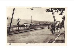 Frontière Franco-espagnole.Hendaye.Le Pont International. - Aduana