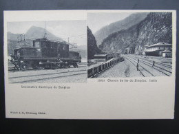 AK SIMPLON Iselle Chemin Lokomotive Eisenbahn Ca. 1910/// P4614 - Simplon