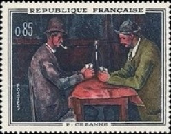 France - Yvert & Tellier N°1321 - Joueurs De Cartes De Paul Cézanne - Neuf** NMH - Cote Catalogue 2,50€ - Neufs