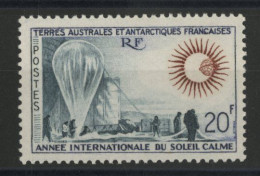 TAAF N° 21 Neuf * (MH) Année Internationale Du Soleil Calme - Unused Stamps