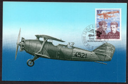 Yugoslavia 1985 - Air Force Heroes - Plane - Maximum Card - Covers & Documents