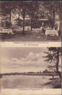 Gest. O-1273 Fredersdorf Gasthaus Lindengarten Am Vogelsdorfer See 1931 - Strausberg