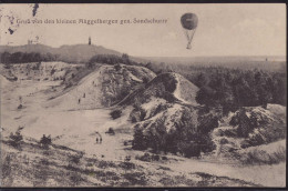 Gest. O-1274 Rüdersdorf Müggelberge Sandschurre Ballon 1913 - Strausberg