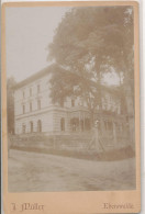 O-1300 Eberswalde Gasthaus 1893, Hartpappfoto 18,8x10,8 Cm - Eberswalde