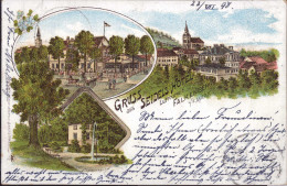 Gest. O-1312 Falkenberg Gasthaus Hotel Seidel 1898 - Bad Freienwalde