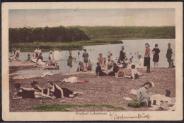 Gest. O-1400 Oranienburg Freibad Lehnitzsee 1925, Etwas Best. EK 1,7 Cm - Oranienburg