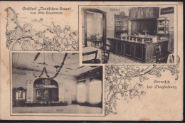 Gest. O-3101 Gerwisch Gasthaus Deutsches Haus, Feldpost 1916 - Magdeburg