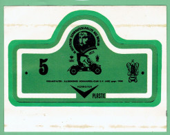 Sticker - 18 DEUTSCHE SCHNAUFERLRALLYE ASC BERLIN - 1973 - Autocollants