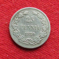 Finland  25 Penni 1890  Finlande Finlanda Finlandia   W ºº - Finnland